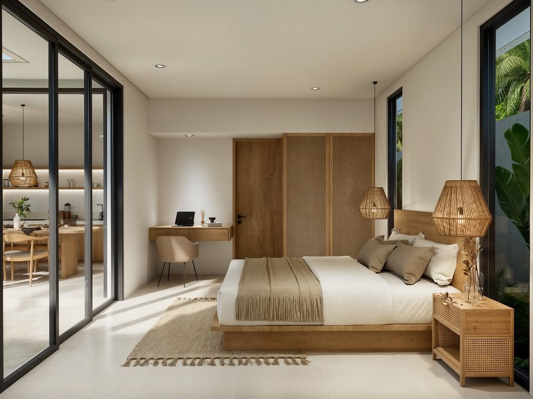 Casas Bali master bedroom