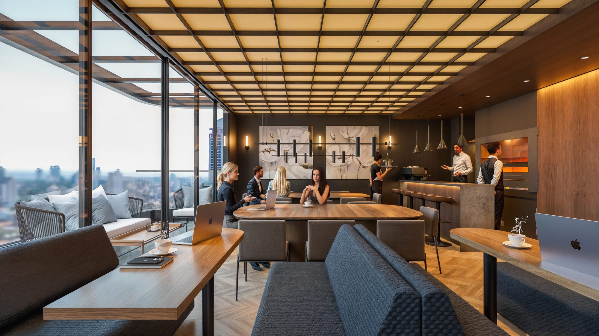 Park Lofts Tower restaurant